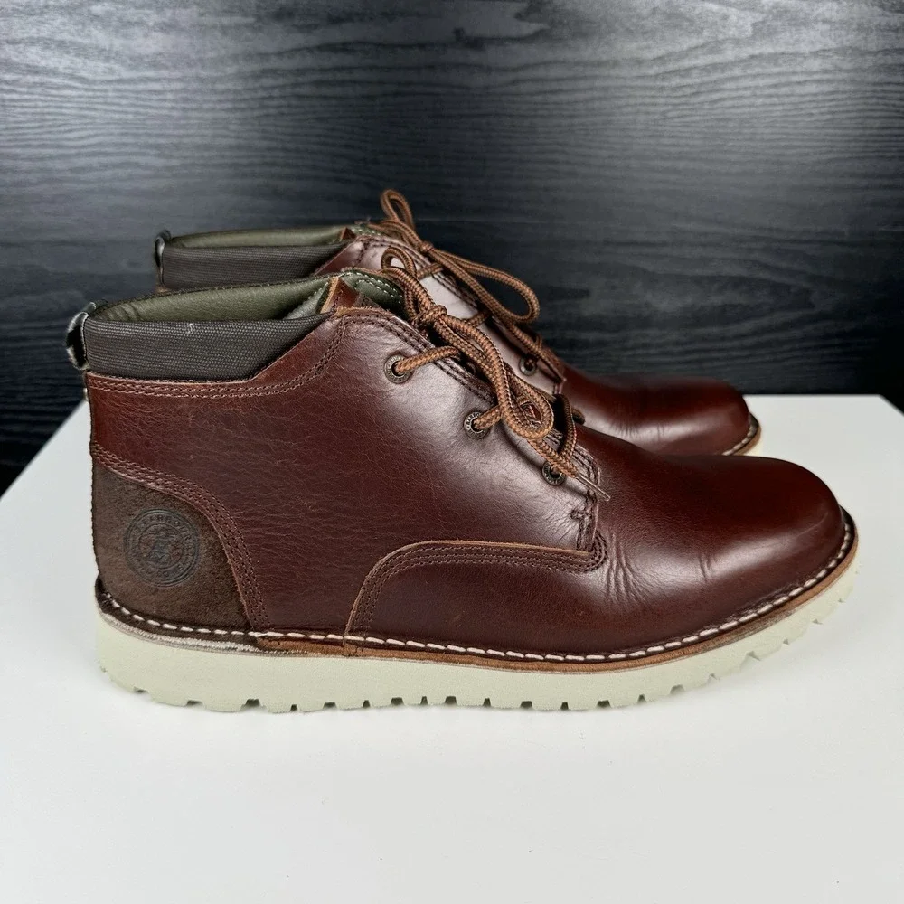 Barbour Bedrock Boots - Men's 10 - Brown - Made in Portugal